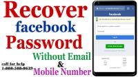 Recover FB Password without Email and Phone Number image 1